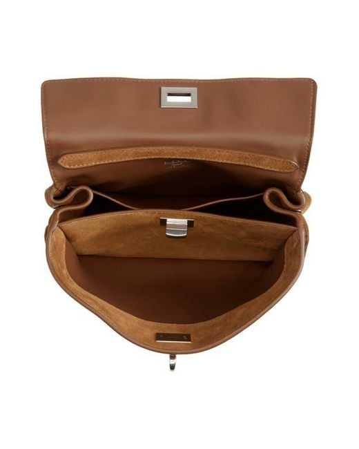 Balenciaga Brown Small Rodeo Suede Top Handle Bag