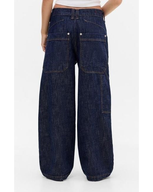 BDG Blue Niko Skate Wide Leg Jeans