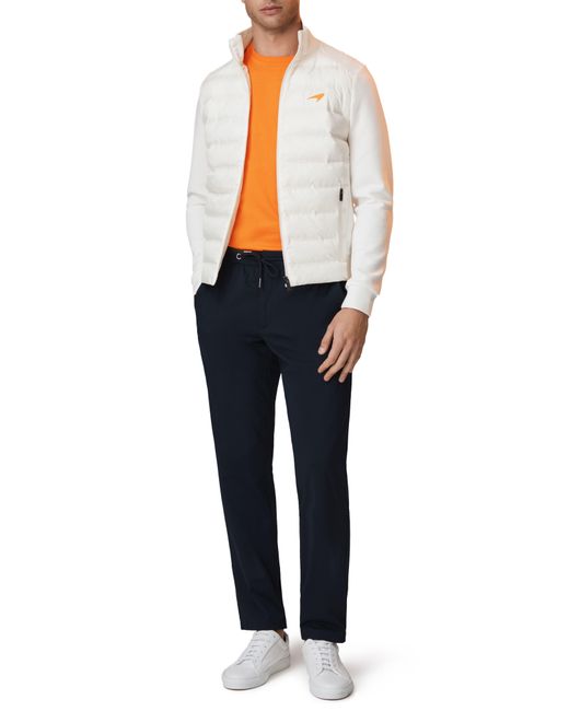 Reiss White X Mclaren Formula 1 Team Collection Mayer Quilted Zip-up Jacket for men