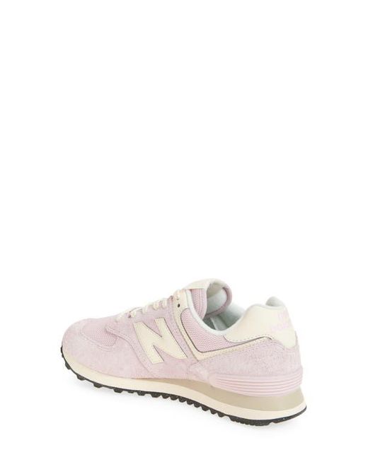 New Balance White 574 Sneaker
