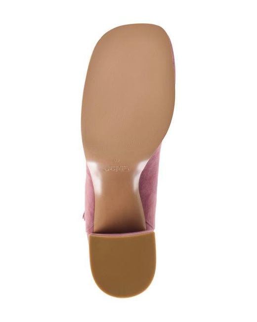 Chloé Pink Ankle Strap Platform Pump