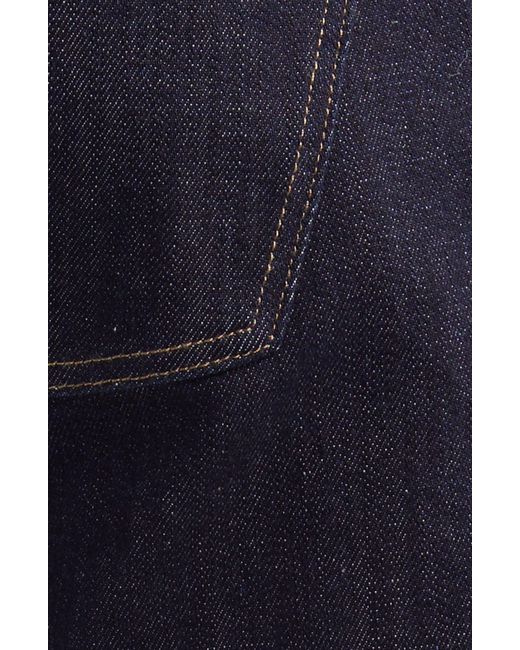 Peter Millar Blue Crown Crafted Washed Five Pocket Straight Leg Jeans for men