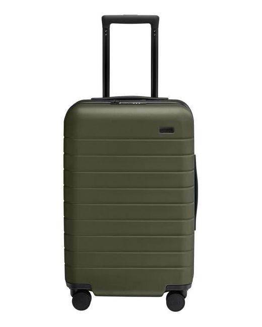 AWAY Green The Carry-On Flex Suitcase