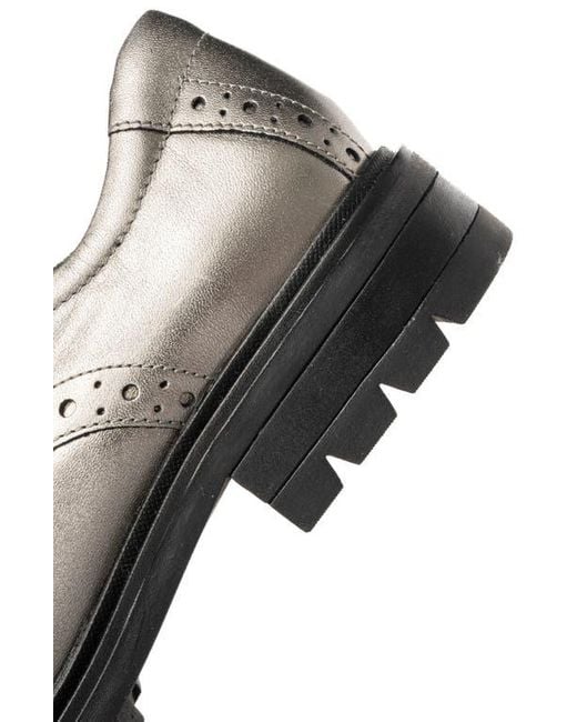 Ara Metallic Clementine Wingtip Derby