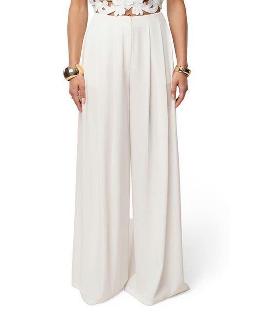 JLUXLABEL White Summer Ease Pants