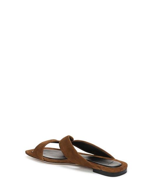 Vince Brown Vilma Two-Strap Sandal