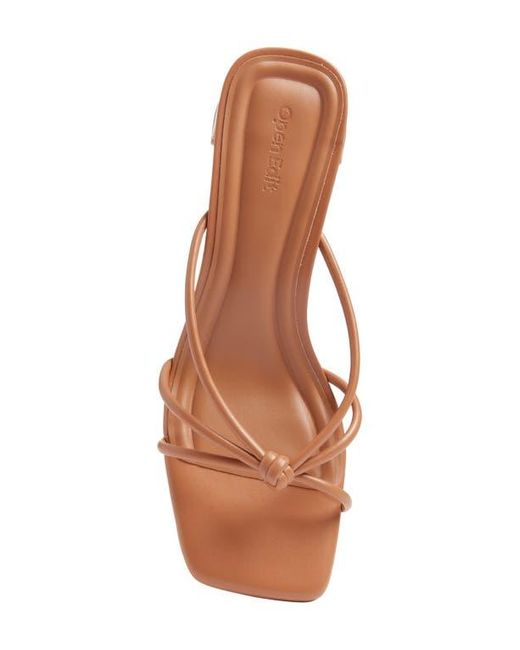 Open Edit Multicolor Jamie Block Heel Sandal