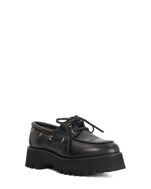 Dune Black Griffyn Platform Loafer
