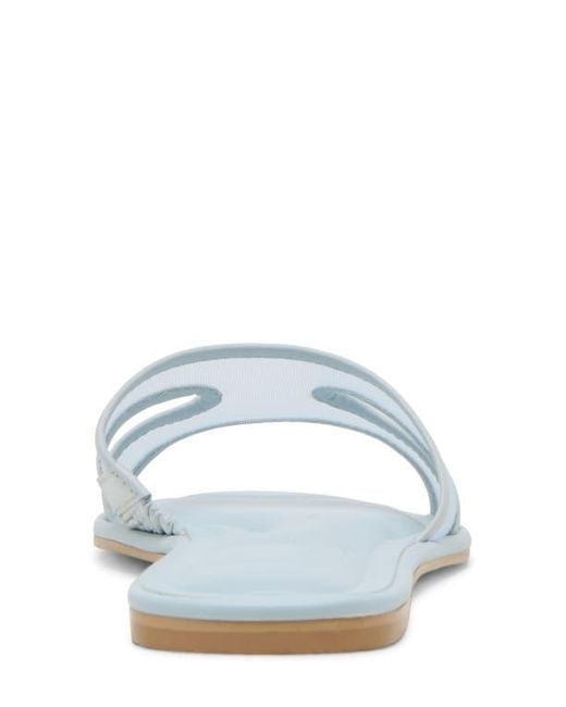 Dolce Vita Blue Flori Slide Sandal