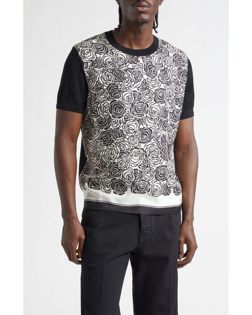 Givenchy Gray Rose Print for men