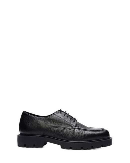 A. Veer Black Morgan Lace-Up for men