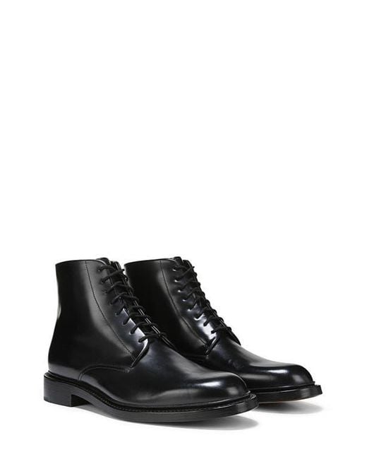 Vince Black Damian Lace-Up Boot for men