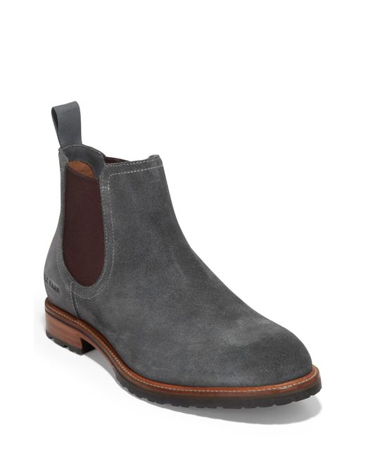 Cole Haan Berkshire Water Resistant Chelsea Boot in Brown for Men Lyst