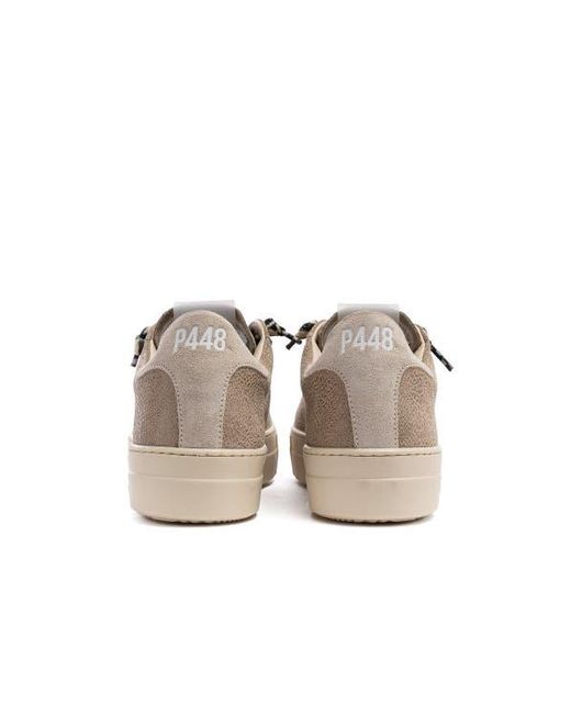 P448 Brown Thea Platform Sneaker