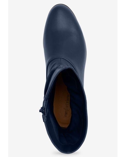 Comfortview Blue Madison Bootie