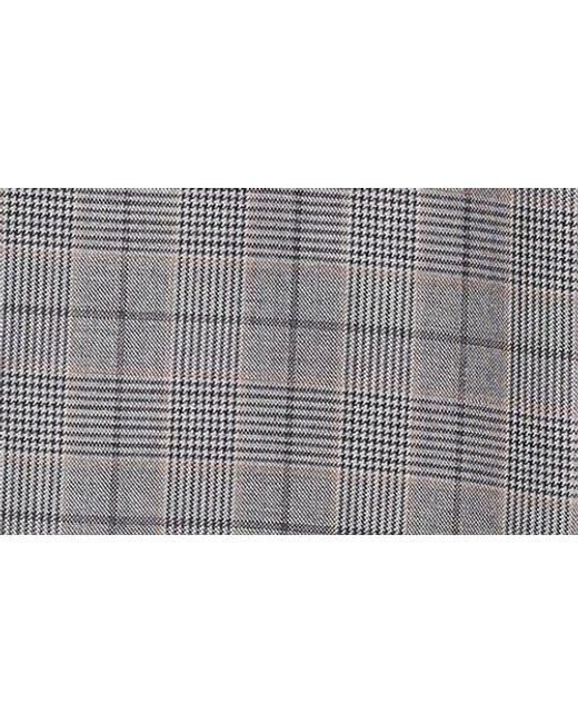 Amiri Gray Check Wool Bootcut Pants for men