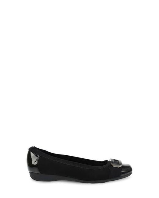 Anne Klein Black Uplift Flat