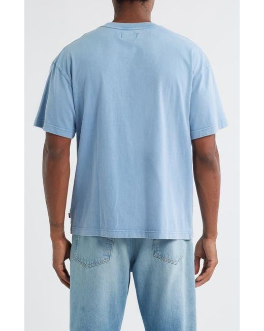 Honor The Gift Blue The Clouds Cotton Graphic T-Shirt for men