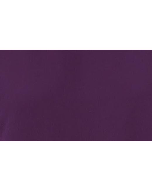 Chaus Purple Split Sleeve Rhinestone Blouse