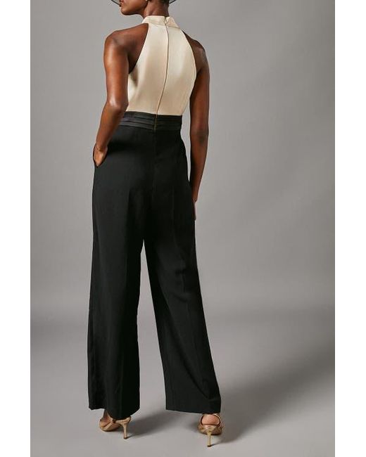 Coast Black Halter Jumpsuit