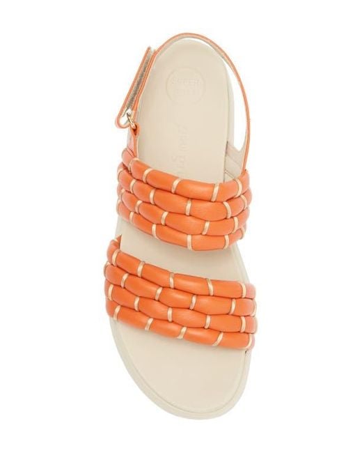 Paul Green Red Amara Platform Sandal