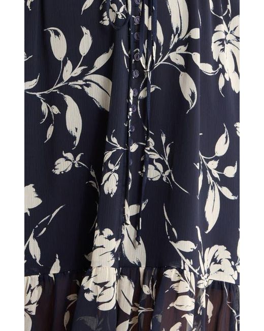 Gibsonlook Multicolor Kira Print Drawstring Maxi Dress