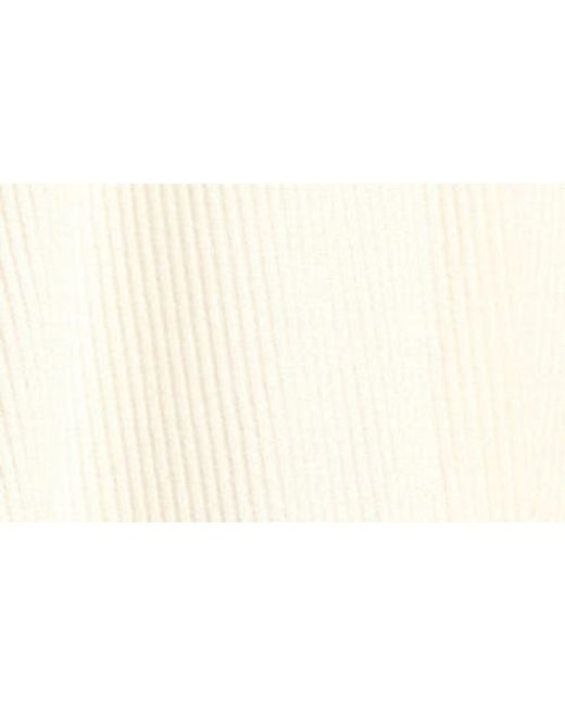 Karen Kane Natural Rib Draped Open Front Cardigan