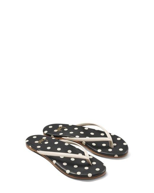 Beek Black Sunbeam Flip Flop