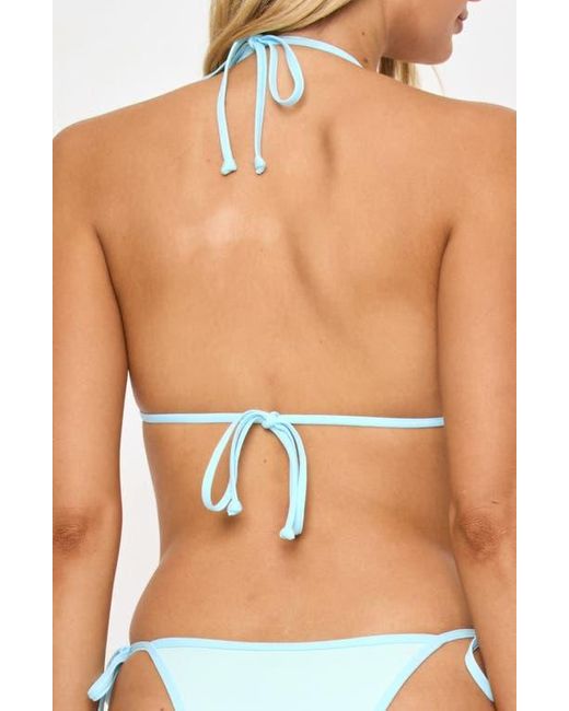 L*Space Blue Kokomo Bikini Top