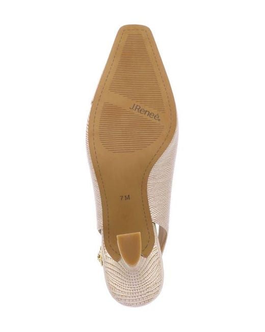 J. Reneé Natural Prissy Slingback Pump
