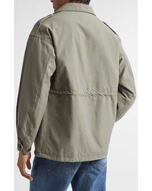 Visvim Green Achse Cotton & Nylon Field Jacket for men