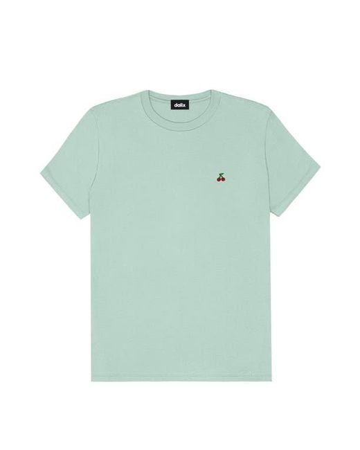 Alix Green Lil Cherry Jersey Tee