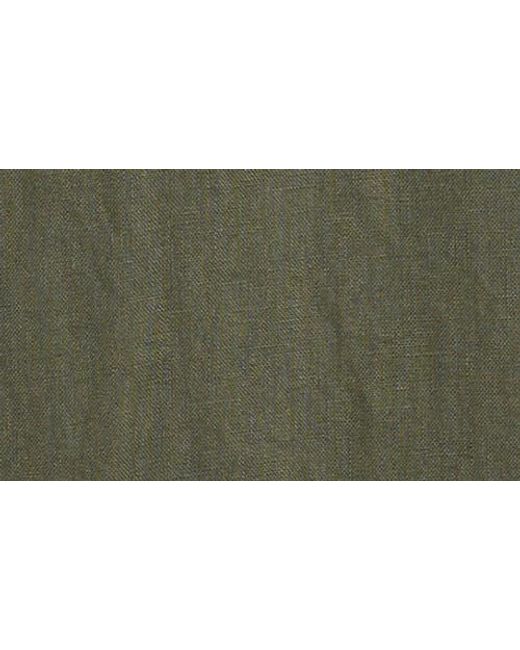 NN07 Gray 1454 Aden Flat Front Linen Chinos for men