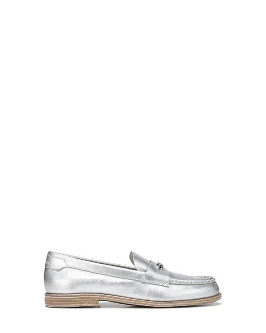 Sarto White Riley Bit Loafer