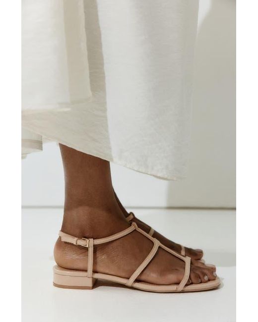 H&M Natural Strappy Sandals