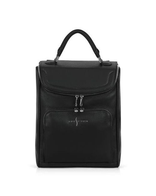 Luis Steven Black Small Laptop Pack