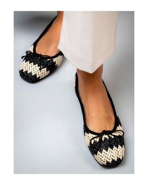 Menina Step Black Lucy Ballet Flat