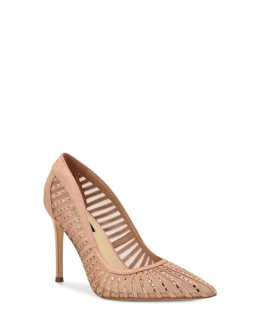 Nine West Natural Feresah Pointed Toe Pump