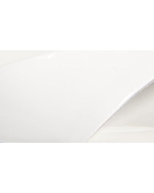 Jeffrey Campbell White Ce-Soire Slide Sandal
