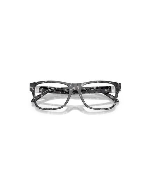 Versace Metallic 54Mm Square Optical Glasses for men