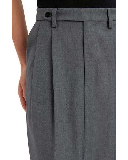 Bardot Gray Amiah Midi Skirt