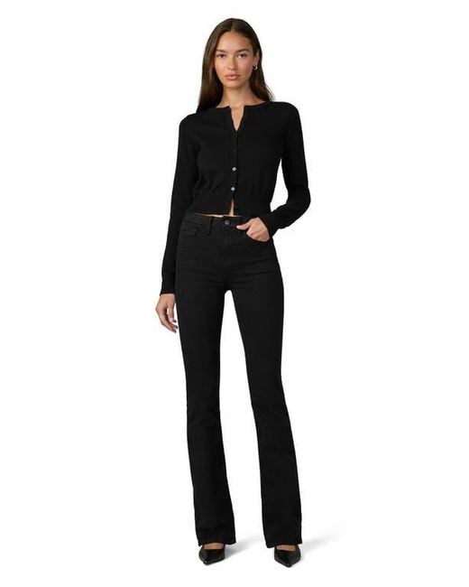 Joe's Jeans Black The Hi Honey Curvy Bootcut Jeans