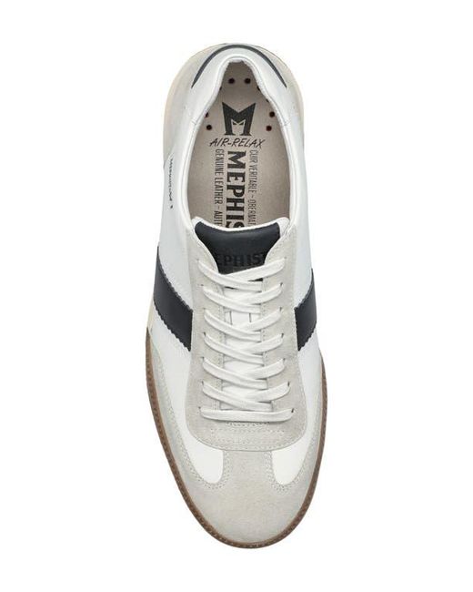 Mephisto White Elyo Sneaker for men