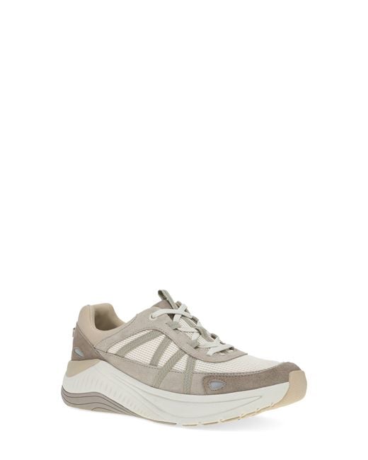 Dansko White Poppy Walking Sneaker