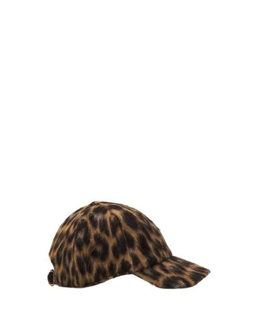 Lanvin Brown Print Cap for men