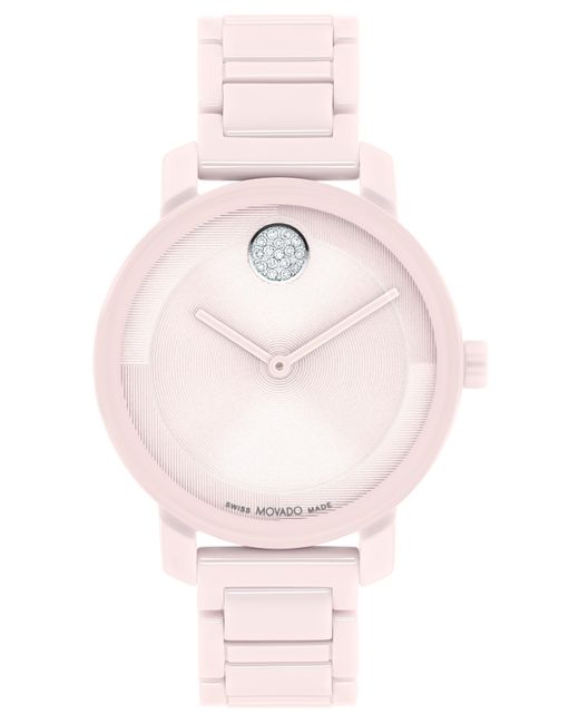 Movado Pink Bold Evolution 2.0 Bracelet Watch for men