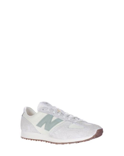 New Balance White Gender Neutral 471 Sneaker