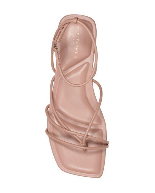Marc Fisher Pink Mayte Ankle Strap Sandal