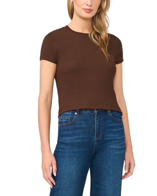 Halogen® Blue Easy Texture T-Shirt