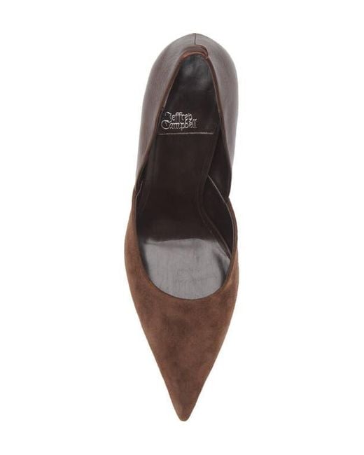Jeffrey Campbell Brown Volturi Pump